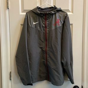 Nike- Alabama Jacket- light weight w/ hood- men’s large